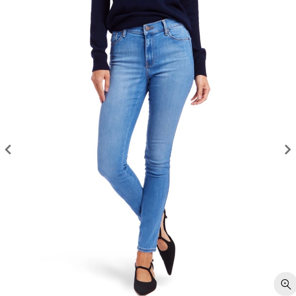High Rise Skinny Jane Light Blue Jeans - 26x28